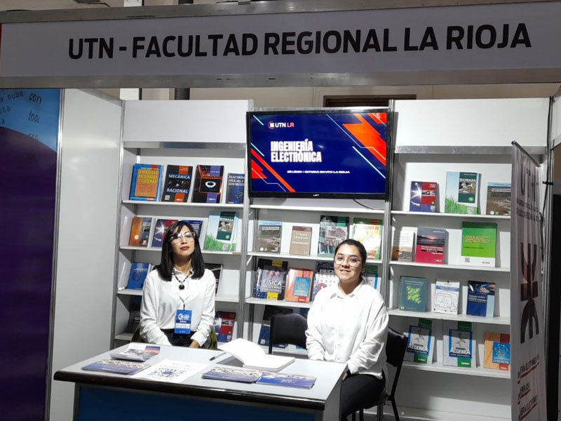 Lee más sobre el artículo UTN.LR lleva la innovación y el conocimiento a la Feria del Libro La Rioja 2023