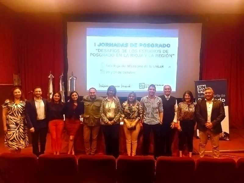 Lee más sobre el artículo UTN.LR participó de la 1ª Jornada de Posgrado en la UNLaR