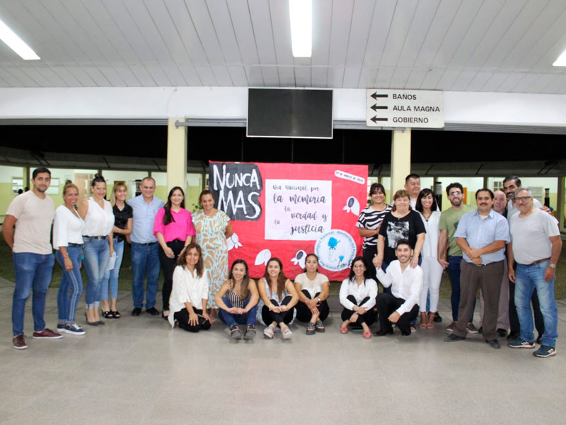 Lee más sobre el artículo La Comisión Interna del gremio APUTN, de UTN.LR, conmemoró el Día Nacional por la Memoria la Verdad y la Justicia