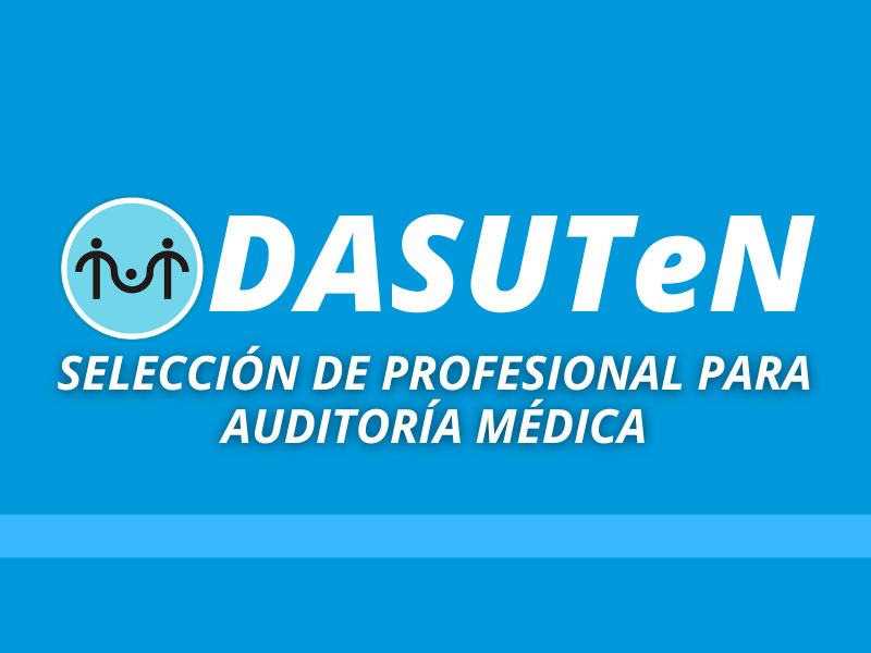 Lee más sobre el artículo Inscripción abierta al Llamado de selección de Auditor Médico Adjunto y/o Auxiliar
