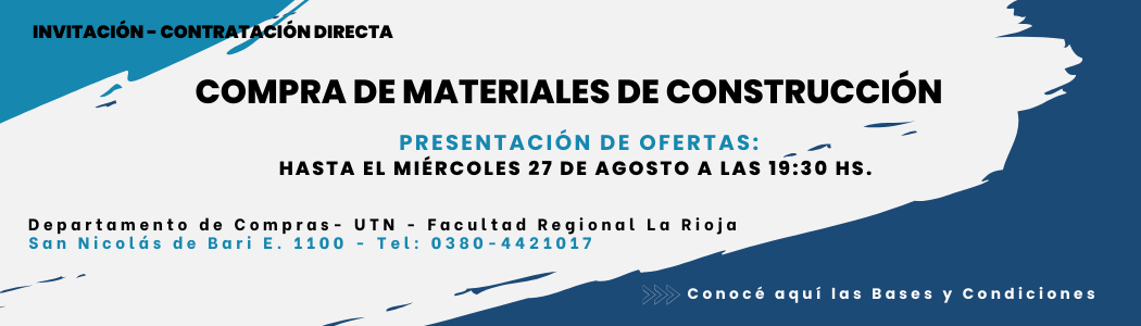 Compra de materiales de construcción
