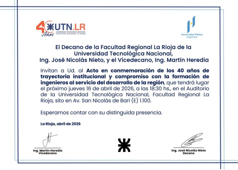 Invitacion 40 aniversario