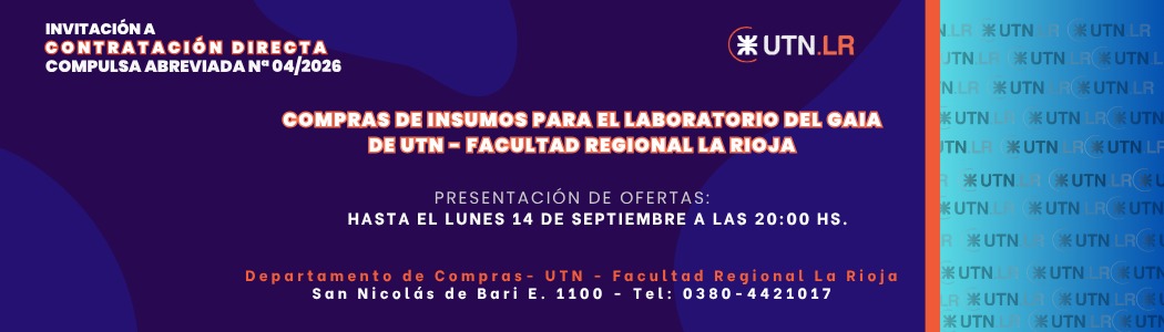 Compra de insumos laboratorio GAIA